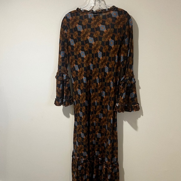 Cotton Midi Dress -XS - Picture 2 of 9